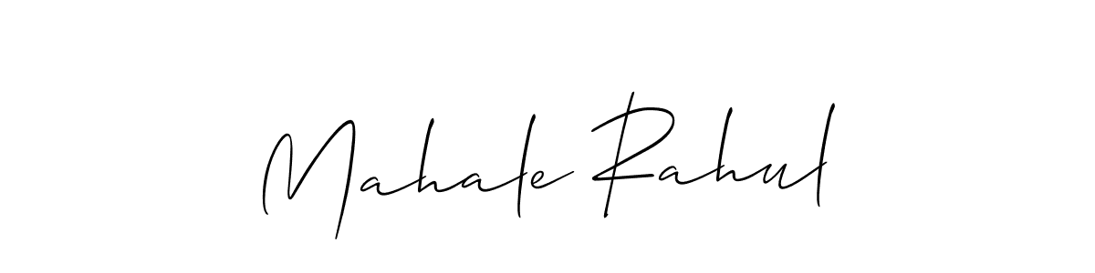 Also You can easily find your signature by using the search form. We will create Mahale Rahul name handwritten signature images for you free of cost using Allison_Script sign style. Mahale Rahul signature style 2 images and pictures png