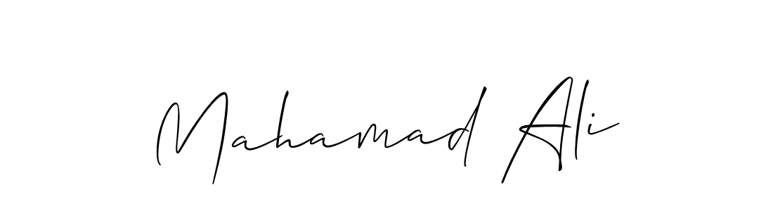 Make a beautiful signature design for name Mahamad Ali. Use this online signature maker to create a handwritten signature for free. Mahamad Ali signature style 2 images and pictures png