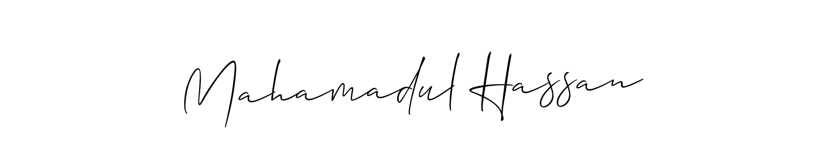 Best and Professional Signature Style for Mahamadul Hassan. Allison_Script Best Signature Style Collection. Mahamadul Hassan signature style 2 images and pictures png
