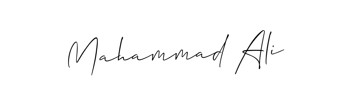 Also You can easily find your signature by using the search form. We will create Mahammad Ali name handwritten signature images for you free of cost using Allison_Script sign style. Mahammad Ali signature style 2 images and pictures png