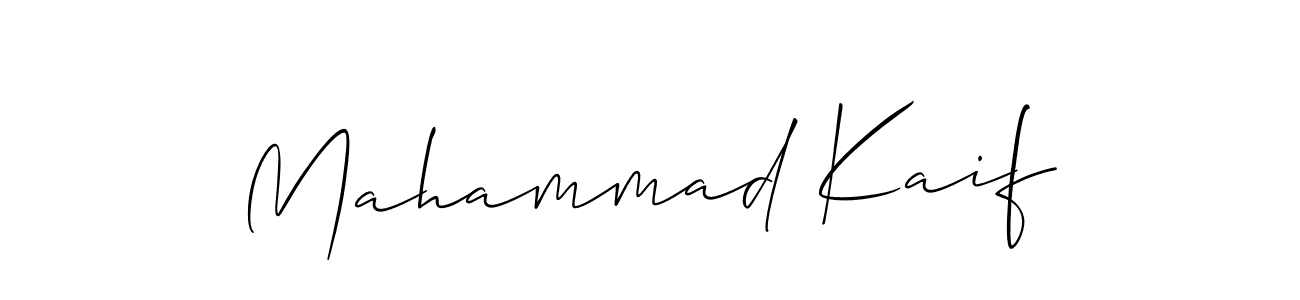 How to Draw Mahammad Kaif signature style? Allison_Script is a latest design signature styles for name Mahammad Kaif. Mahammad Kaif signature style 2 images and pictures png