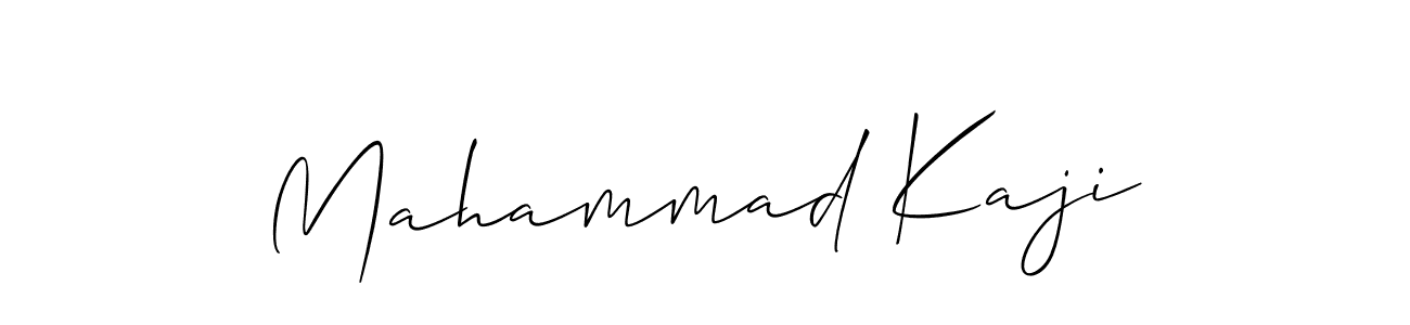 Best and Professional Signature Style for Mahammad Kaji. Allison_Script Best Signature Style Collection. Mahammad Kaji signature style 2 images and pictures png