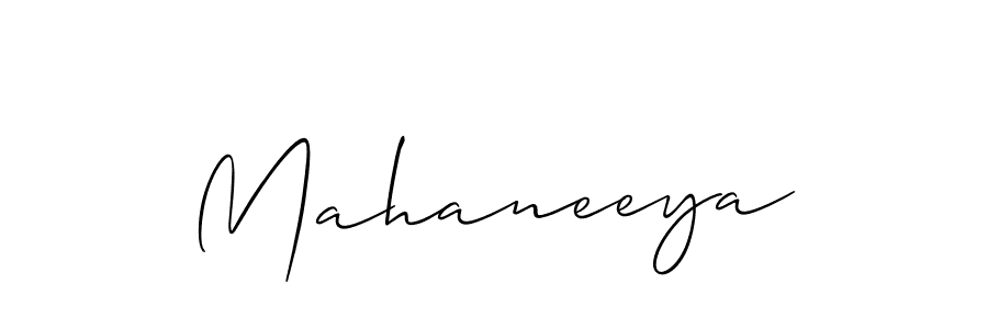 You can use this online signature creator to create a handwritten signature for the name Mahaneeya. This is the best online autograph maker. Mahaneeya signature style 2 images and pictures png