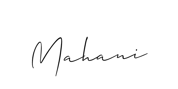 Make a short Mahani signature style. Manage your documents anywhere anytime using Allison_Script. Create and add eSignatures, submit forms, share and send files easily. Mahani signature style 2 images and pictures png