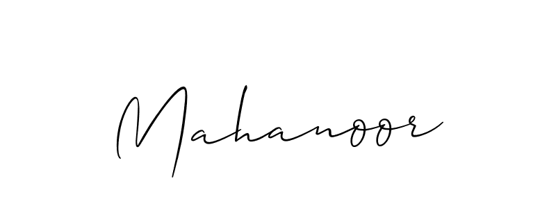 How to make Mahanoor name signature. Use Allison_Script style for creating short signs online. This is the latest handwritten sign. Mahanoor signature style 2 images and pictures png