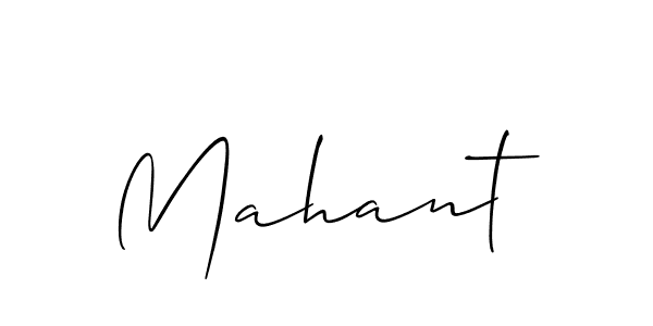if you are searching for the best signature style for your name Mahant. so please give up your signature search. here we have designed multiple signature styles  using Allison_Script. Mahant signature style 2 images and pictures png