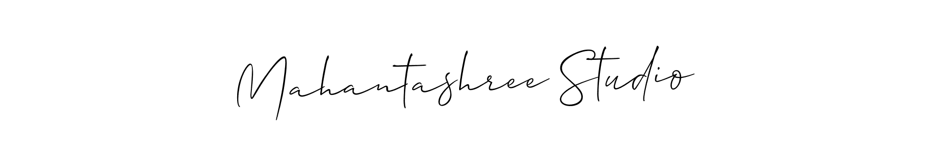 Similarly Allison_Script is the best handwritten signature design. Signature creator online .You can use it as an online autograph creator for name Mahantashree Studio. Mahantashree Studio signature style 2 images and pictures png