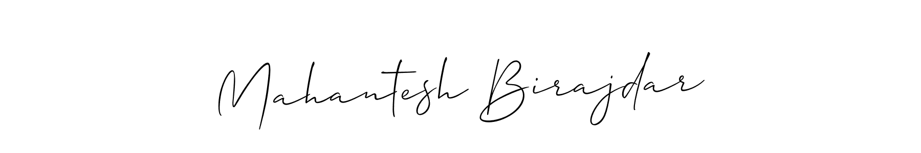 How to make Mahantesh Birajdar signature? Allison_Script is a professional autograph style. Create handwritten signature for Mahantesh Birajdar name. Mahantesh Birajdar signature style 2 images and pictures png