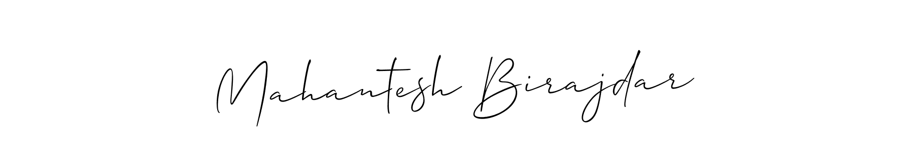 How to make Mahantesh Birajdar signature? Allison_Script is a professional autograph style. Create handwritten signature for Mahantesh Birajdar name. Mahantesh Birajdar signature style 2 images and pictures png