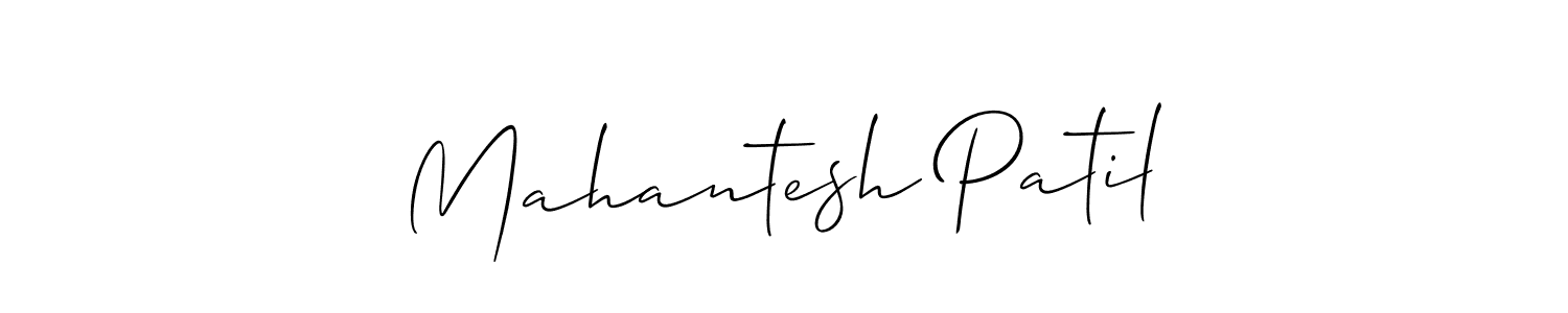 Mahantesh Patil stylish signature style. Best Handwritten Sign (Allison_Script) for my name. Handwritten Signature Collection Ideas for my name Mahantesh Patil. Mahantesh Patil signature style 2 images and pictures png