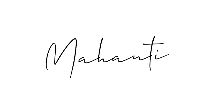 Allison_Script is a professional signature style that is perfect for those who want to add a touch of class to their signature. It is also a great choice for those who want to make their signature more unique. Get Mahanti name to fancy signature for free. Mahanti signature style 2 images and pictures png