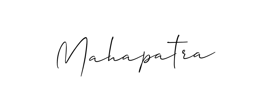 How to make Mahapatra name signature. Use Allison_Script style for creating short signs online. This is the latest handwritten sign. Mahapatra signature style 2 images and pictures png