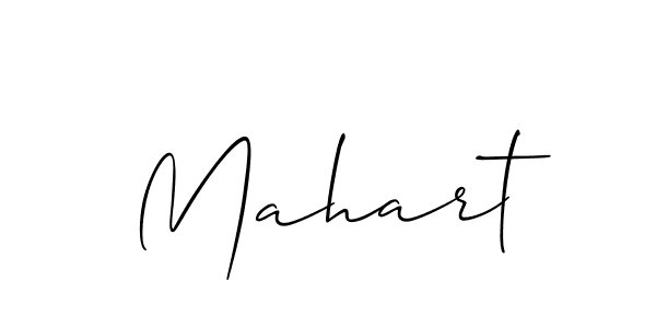 Also we have Mahart name is the best signature style. Create professional handwritten signature collection using Allison_Script autograph style. Mahart signature style 2 images and pictures png