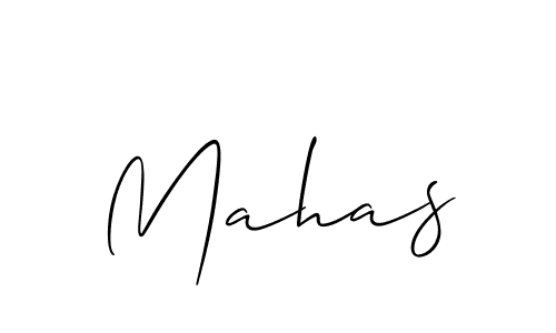 Best and Professional Signature Style for Mahas. Allison_Script Best Signature Style Collection. Mahas signature style 2 images and pictures png