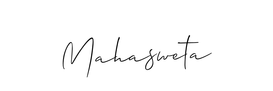 Make a short Mahasweta signature style. Manage your documents anywhere anytime using Allison_Script. Create and add eSignatures, submit forms, share and send files easily. Mahasweta signature style 2 images and pictures png