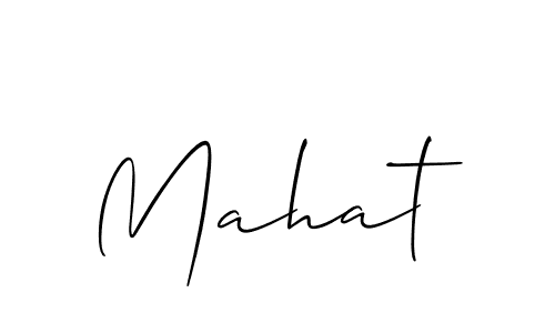 Once you've used our free online signature maker to create your best signature Allison_Script style, it's time to enjoy all of the benefits that Mahat name signing documents. Mahat signature style 2 images and pictures png