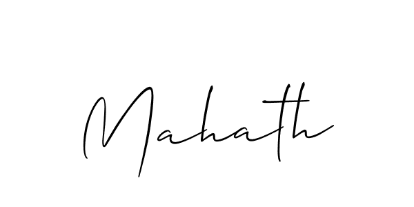 You can use this online signature creator to create a handwritten signature for the name Mahath. This is the best online autograph maker. Mahath signature style 2 images and pictures png