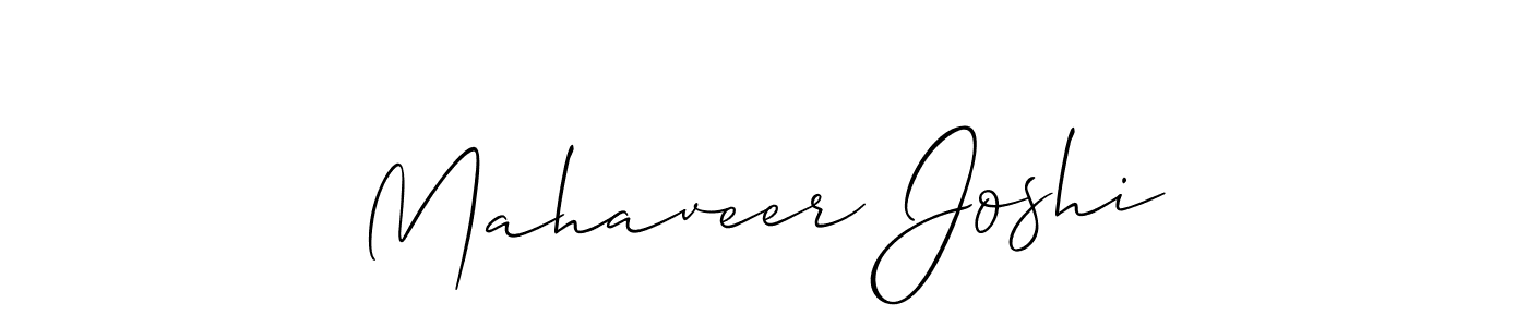 Mahaveer Joshi stylish signature style. Best Handwritten Sign (Allison_Script) for my name. Handwritten Signature Collection Ideas for my name Mahaveer Joshi. Mahaveer Joshi signature style 2 images and pictures png