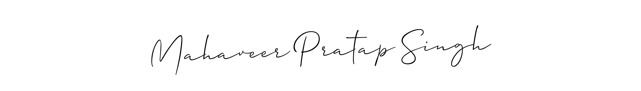 Also we have Mahaveer Pratap Singh name is the best signature style. Create professional handwritten signature collection using Allison_Script autograph style. Mahaveer Pratap Singh signature style 2 images and pictures png