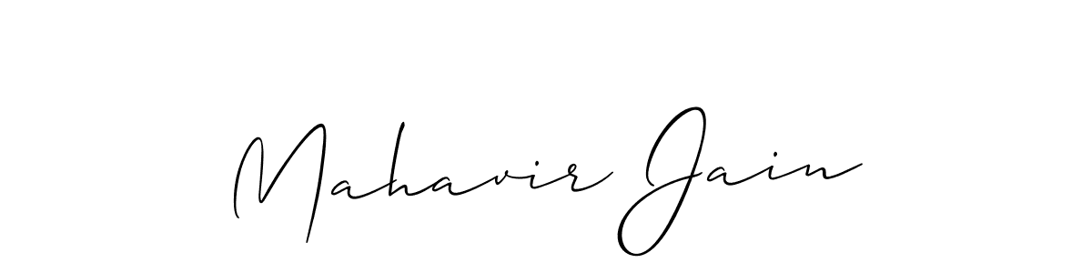 Similarly Allison_Script is the best handwritten signature design. Signature creator online .You can use it as an online autograph creator for name Mahavir Jain. Mahavir Jain signature style 2 images and pictures png