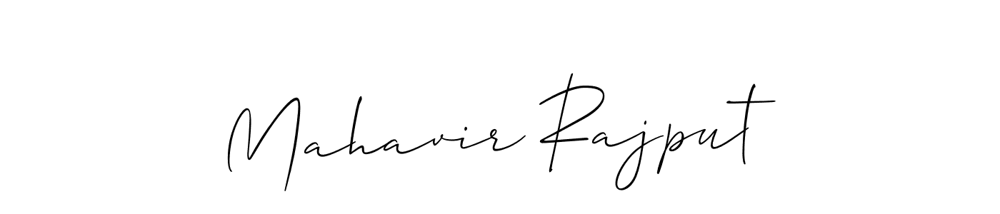 It looks lik you need a new signature style for name Mahavir Rajput. Design unique handwritten (Allison_Script) signature with our free signature maker in just a few clicks. Mahavir Rajput signature style 2 images and pictures png