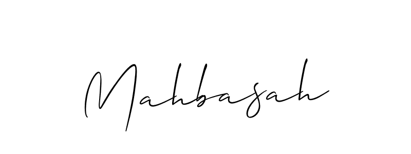 Best and Professional Signature Style for Mahbasah. Allison_Script Best Signature Style Collection. Mahbasah signature style 2 images and pictures png