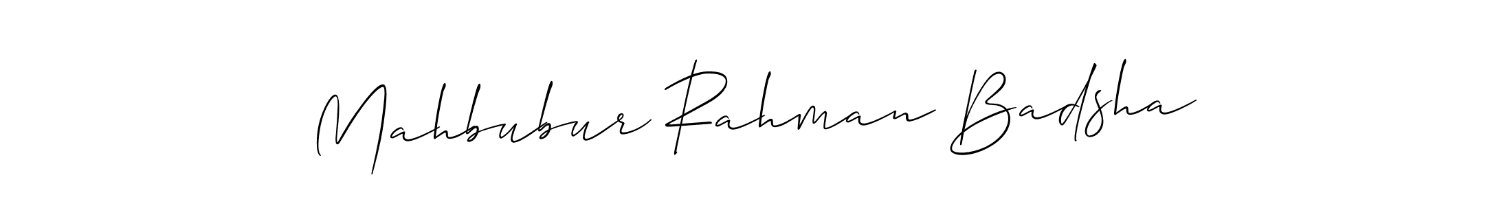 Similarly Allison_Script is the best handwritten signature design. Signature creator online .You can use it as an online autograph creator for name Mahbubur Rahman Badsha. Mahbubur Rahman Badsha signature style 2 images and pictures png