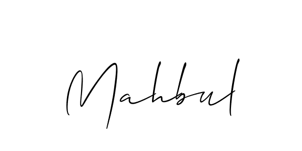 Make a short Mahbul signature style. Manage your documents anywhere anytime using Allison_Script. Create and add eSignatures, submit forms, share and send files easily. Mahbul signature style 2 images and pictures png