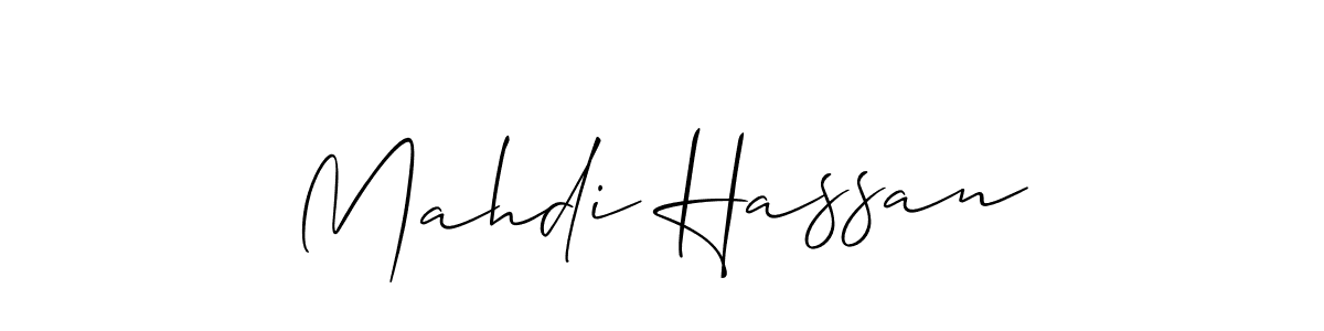 This is the best signature style for the Mahdi Hassan name. Also you like these signature font (Allison_Script). Mix name signature. Mahdi Hassan signature style 2 images and pictures png