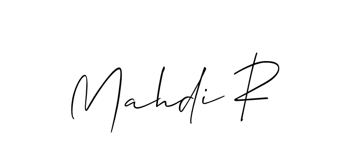 You can use this online signature creator to create a handwritten signature for the name Mahdi R. This is the best online autograph maker. Mahdi R signature style 2 images and pictures png