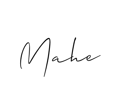 It looks lik you need a new signature style for name Mahe. Design unique handwritten (Allison_Script) signature with our free signature maker in just a few clicks. Mahe signature style 2 images and pictures png
