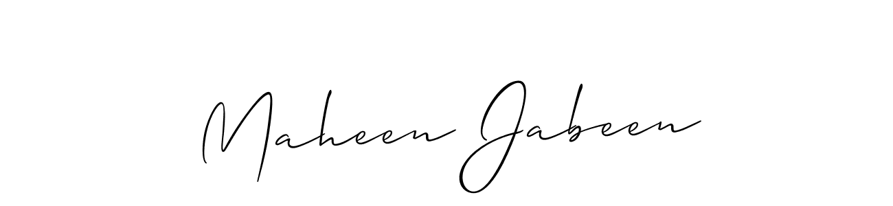 Once you've used our free online signature maker to create your best signature Allison_Script style, it's time to enjoy all of the benefits that Maheen Jabeen name signing documents. Maheen Jabeen signature style 2 images and pictures png