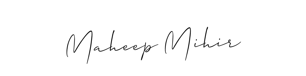 Check out images of Autograph of Maheep Mihir name. Actor Maheep Mihir Signature Style. Allison_Script is a professional sign style online. Maheep Mihir signature style 2 images and pictures png