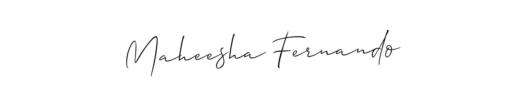 You can use this online signature creator to create a handwritten signature for the name Maheesha Fernando. This is the best online autograph maker. Maheesha Fernando signature style 2 images and pictures png