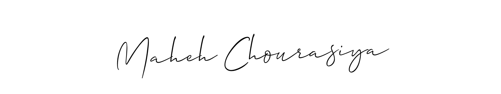Make a beautiful signature design for name Maheh Chourasiya. Use this online signature maker to create a handwritten signature for free. Maheh Chourasiya signature style 2 images and pictures png