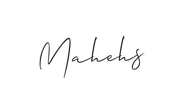Best and Professional Signature Style for Mahehs. Allison_Script Best Signature Style Collection. Mahehs signature style 2 images and pictures png