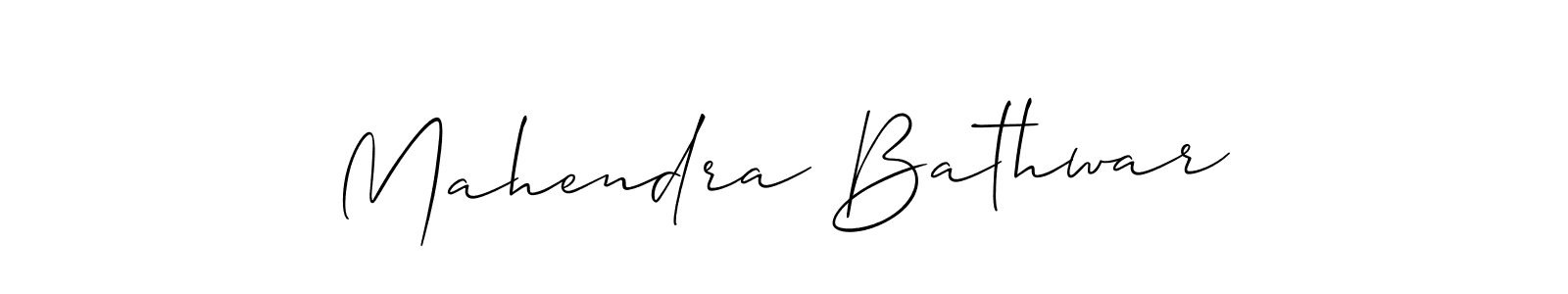 This is the best signature style for the Mahendra Bathwar name. Also you like these signature font (Allison_Script). Mix name signature. Mahendra Bathwar signature style 2 images and pictures png