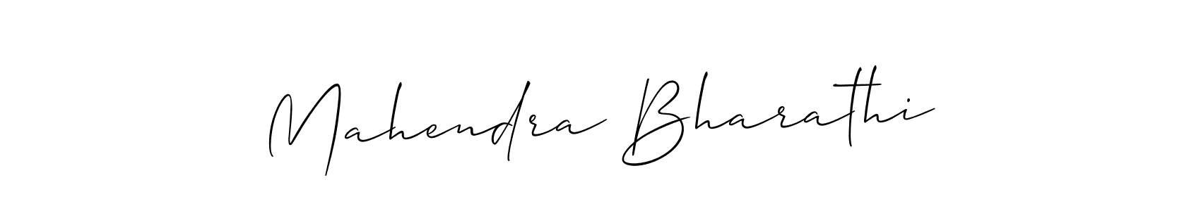 Make a beautiful signature design for name Mahendra Bharathi. Use this online signature maker to create a handwritten signature for free. Mahendra Bharathi signature style 2 images and pictures png