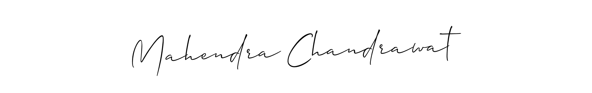 Mahendra Chandrawat stylish signature style. Best Handwritten Sign (Allison_Script) for my name. Handwritten Signature Collection Ideas for my name Mahendra Chandrawat. Mahendra Chandrawat signature style 2 images and pictures png