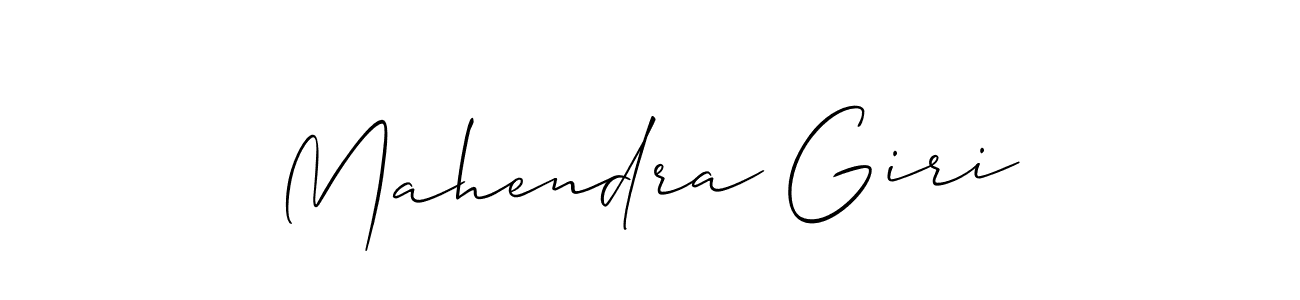How to Draw Mahendra Giri signature style? Allison_Script is a latest design signature styles for name Mahendra Giri. Mahendra Giri signature style 2 images and pictures png