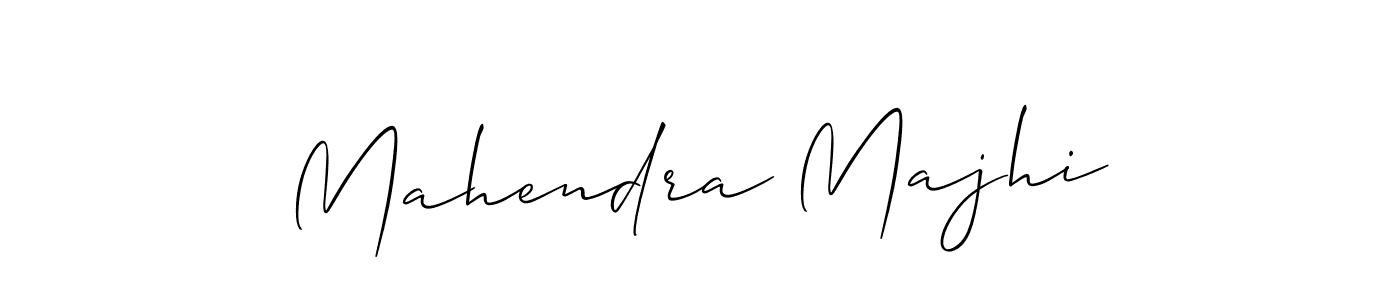 Also You can easily find your signature by using the search form. We will create Mahendra Majhi name handwritten signature images for you free of cost using Allison_Script sign style. Mahendra Majhi signature style 2 images and pictures png
