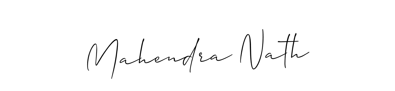 How to Draw Mahendra Nath signature style? Allison_Script is a latest design signature styles for name Mahendra Nath. Mahendra Nath signature style 2 images and pictures png