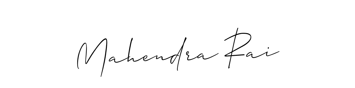 Make a beautiful signature design for name Mahendra Rai. With this signature (Allison_Script) style, you can create a handwritten signature for free. Mahendra Rai signature style 2 images and pictures png