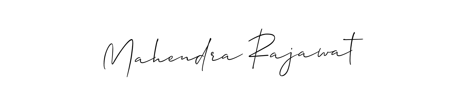 The best way (Allison_Script) to make a short signature is to pick only two or three words in your name. The name Mahendra Rajawat include a total of six letters. For converting this name. Mahendra Rajawat signature style 2 images and pictures png