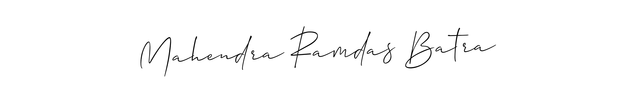 How to Draw Mahendra Ramdas Batra signature style? Allison_Script is a latest design signature styles for name Mahendra Ramdas Batra. Mahendra Ramdas Batra signature style 2 images and pictures png