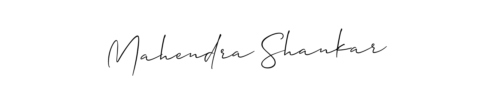 The best way (Allison_Script) to make a short signature is to pick only two or three words in your name. The name Mahendra Shankar include a total of six letters. For converting this name. Mahendra Shankar signature style 2 images and pictures png