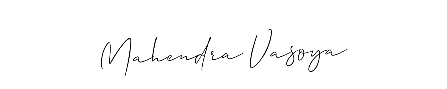 You can use this online signature creator to create a handwritten signature for the name Mahendra Vasoya. This is the best online autograph maker. Mahendra Vasoya signature style 2 images and pictures png