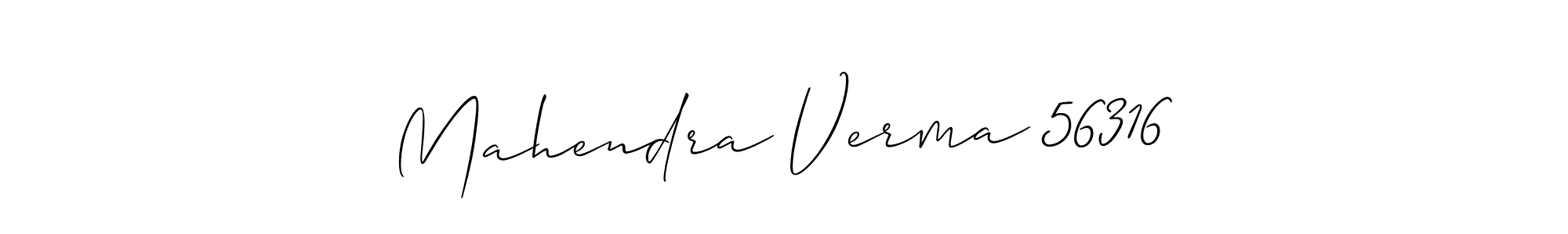 How to make Mahendra Verma 56316 name signature. Use Allison_Script style for creating short signs online. This is the latest handwritten sign. Mahendra Verma 56316 signature style 2 images and pictures png