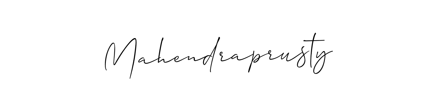 Make a beautiful signature design for name Mahendraprusty. Use this online signature maker to create a handwritten signature for free. Mahendraprusty signature style 2 images and pictures png