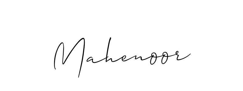 Best and Professional Signature Style for Mahenoor. Allison_Script Best Signature Style Collection. Mahenoor signature style 2 images and pictures png